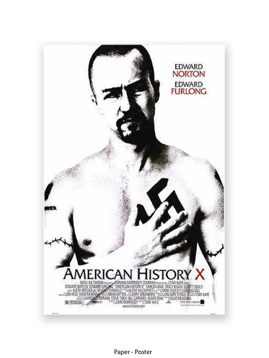 American History X - Very rare - One sheet poster