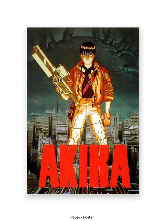 Akira Gun - Very rare - 1980s One sheet poster