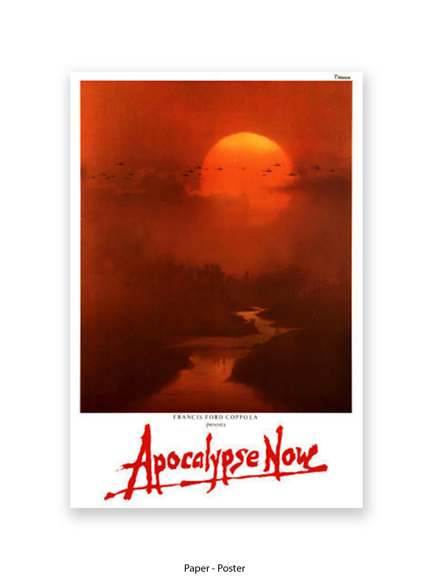 Apocalypse Now - Helicopters - 1980s One sheet poster