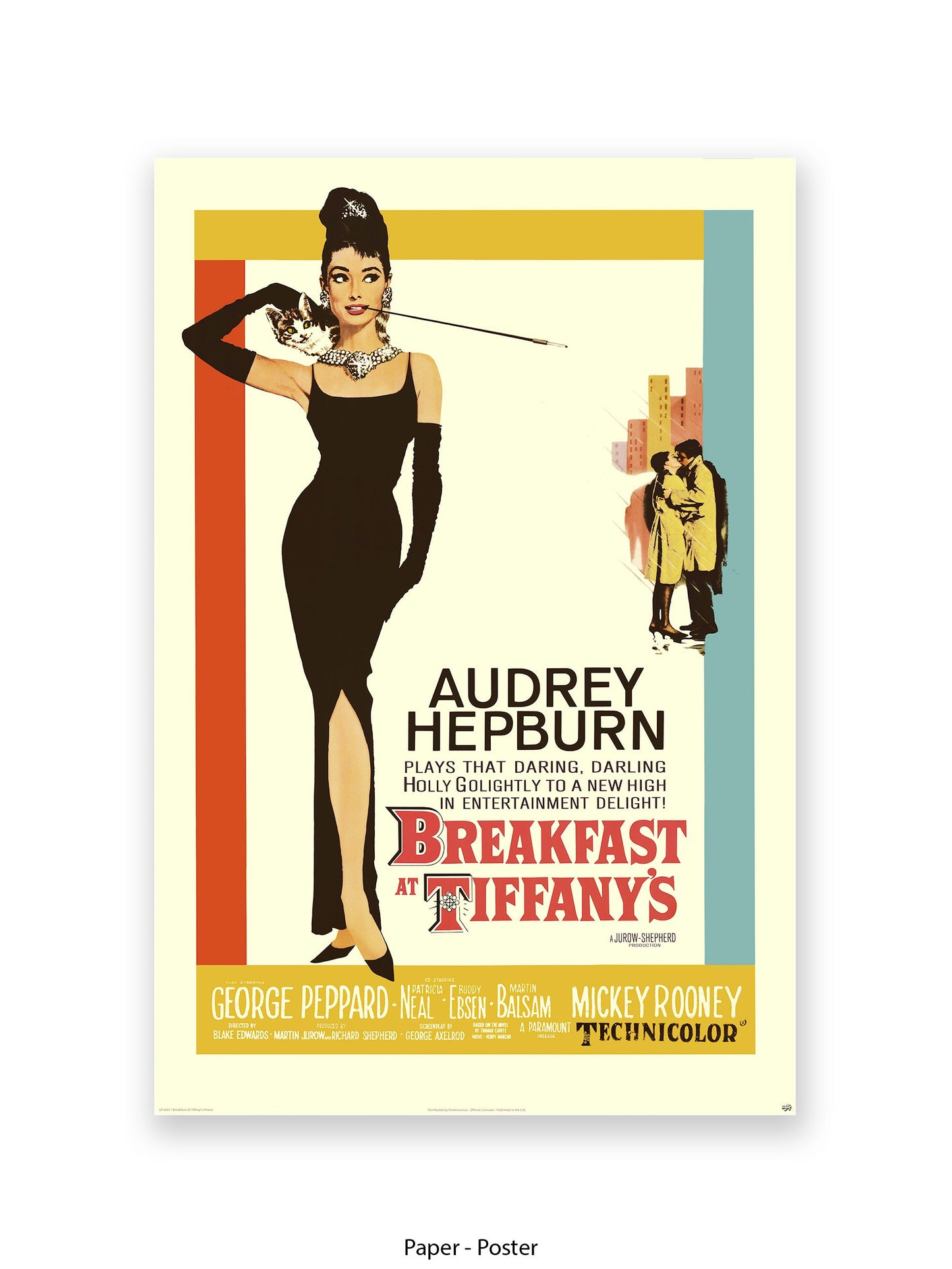Breakfast At Tiffany's  - Film Promo - One sheet poster