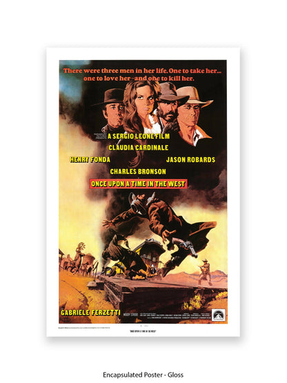 Once Upon A Time In The West - rare 1980s - One sheet poster