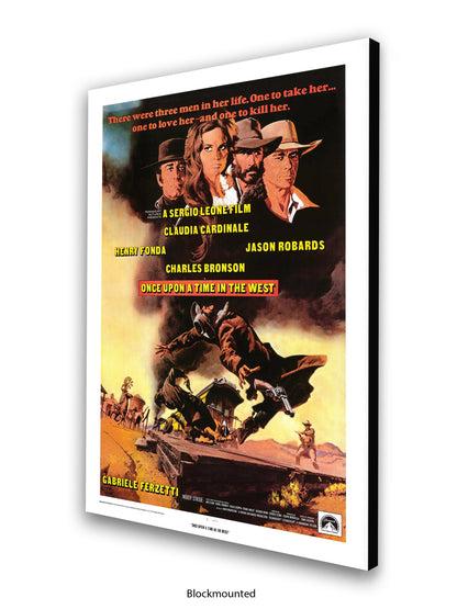 Once Upon A Time In The West - rare 1980s - One sheet poster