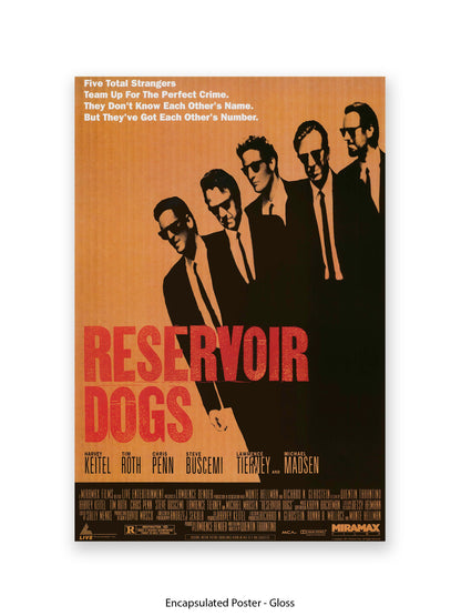 Reservoir Dogs - Five Total Strangers - One sheet poster