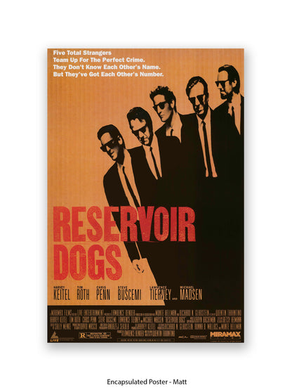 Reservoir Dogs - Five Total Strangers - One sheet poster