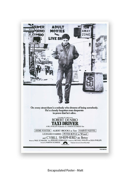 Taxi Driver - Film Promo - 1980s One sheet poster
