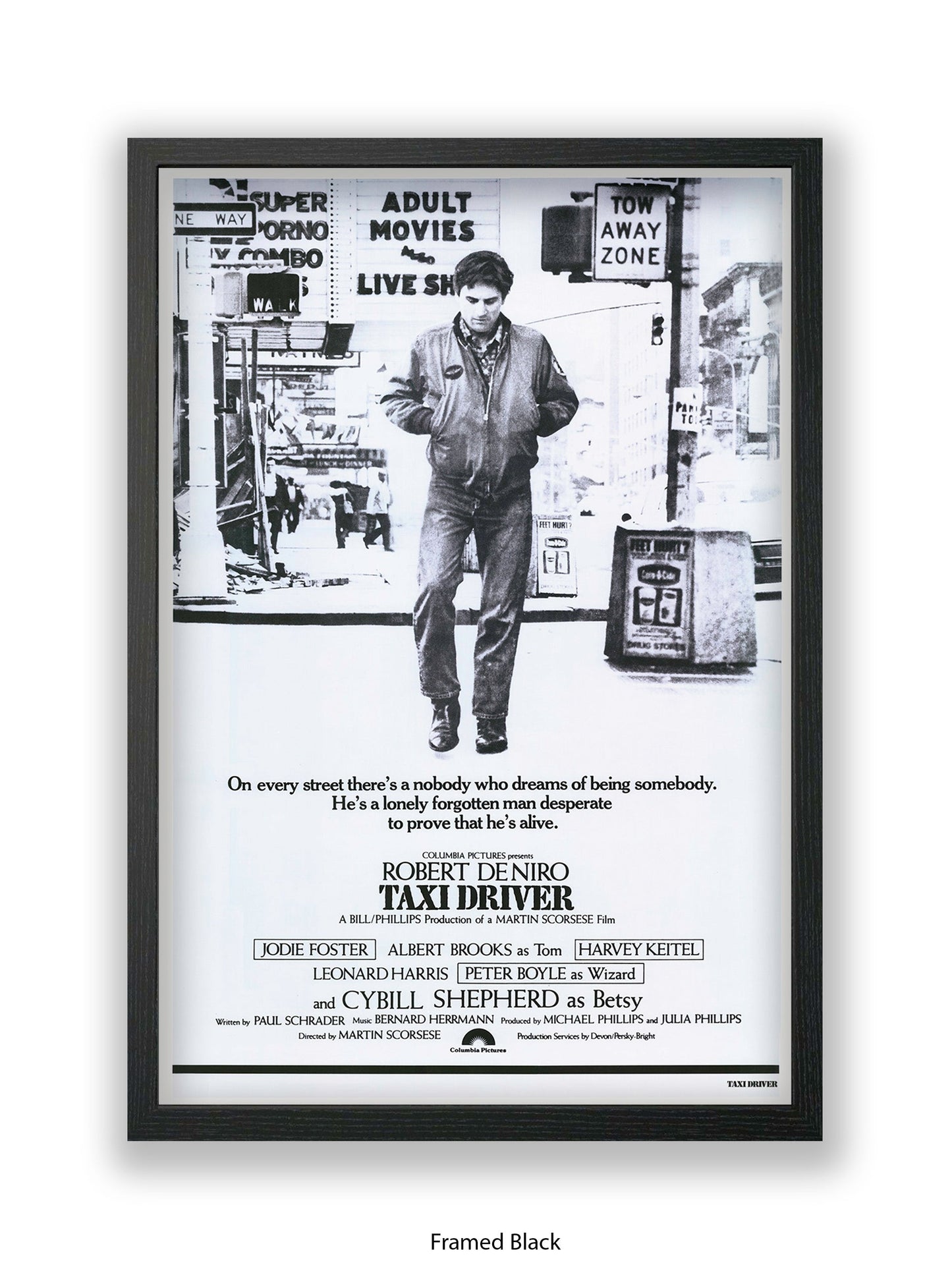 Taxi Driver - Film Promo - 1980s One sheet poster