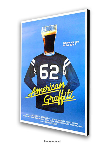 American Graffiti - 1980s One sheet poster