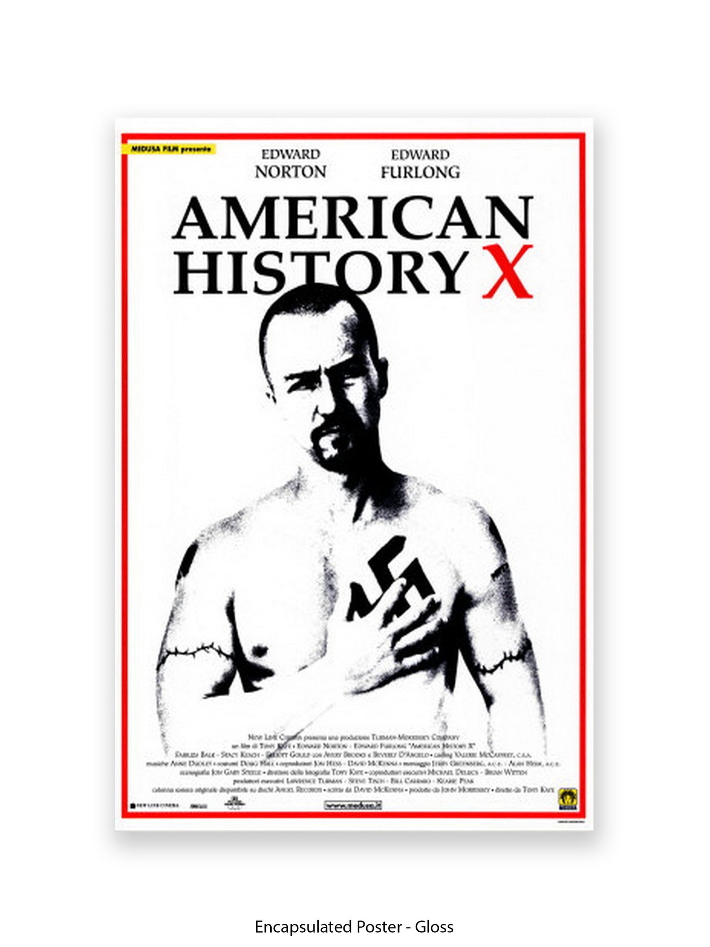 American History X -  Very rare - Italian - One sheet poster