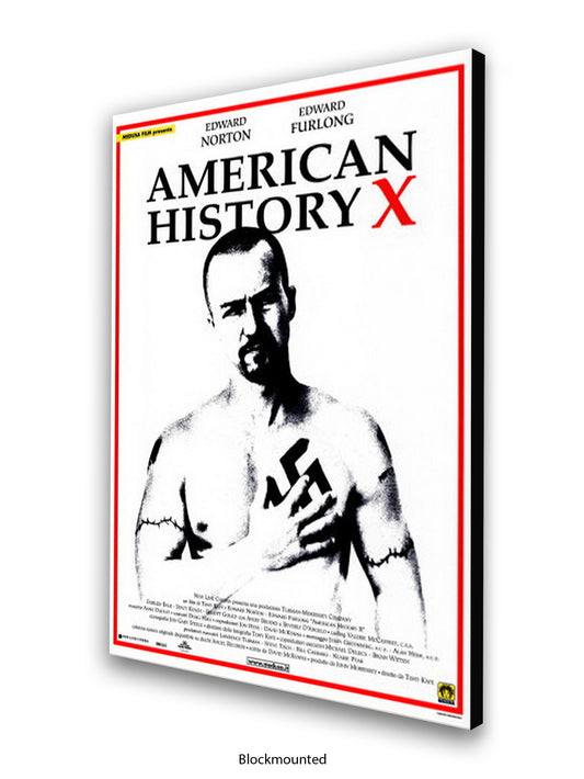 American History X -  Very rare - Italian - One sheet poster