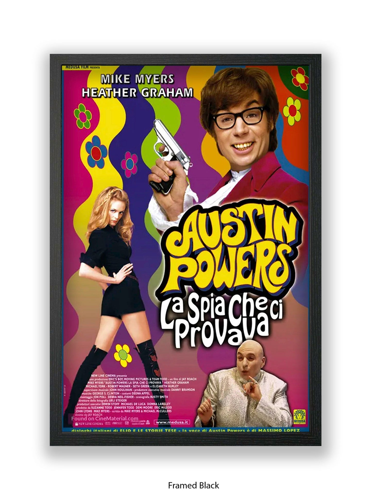 Austin Powers - La Spia Che Ci Provava - Italian One sheet poster