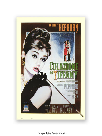 Breakfast At Tiffany's - Colazione Da Tiffany - Italian One sheet poster