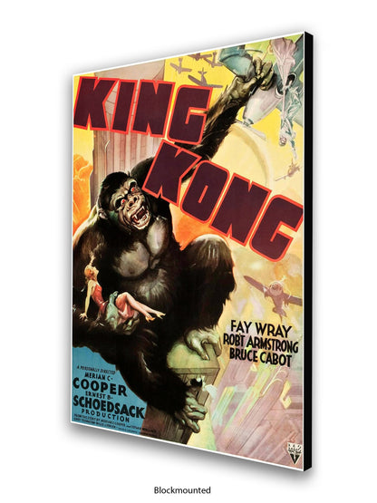 King Kong - Very rare 1980s - One sheet poster