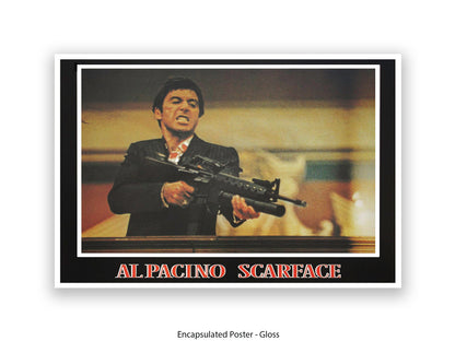 Scarface - Machine Gun - Very rare 1980 - One sheet poster
