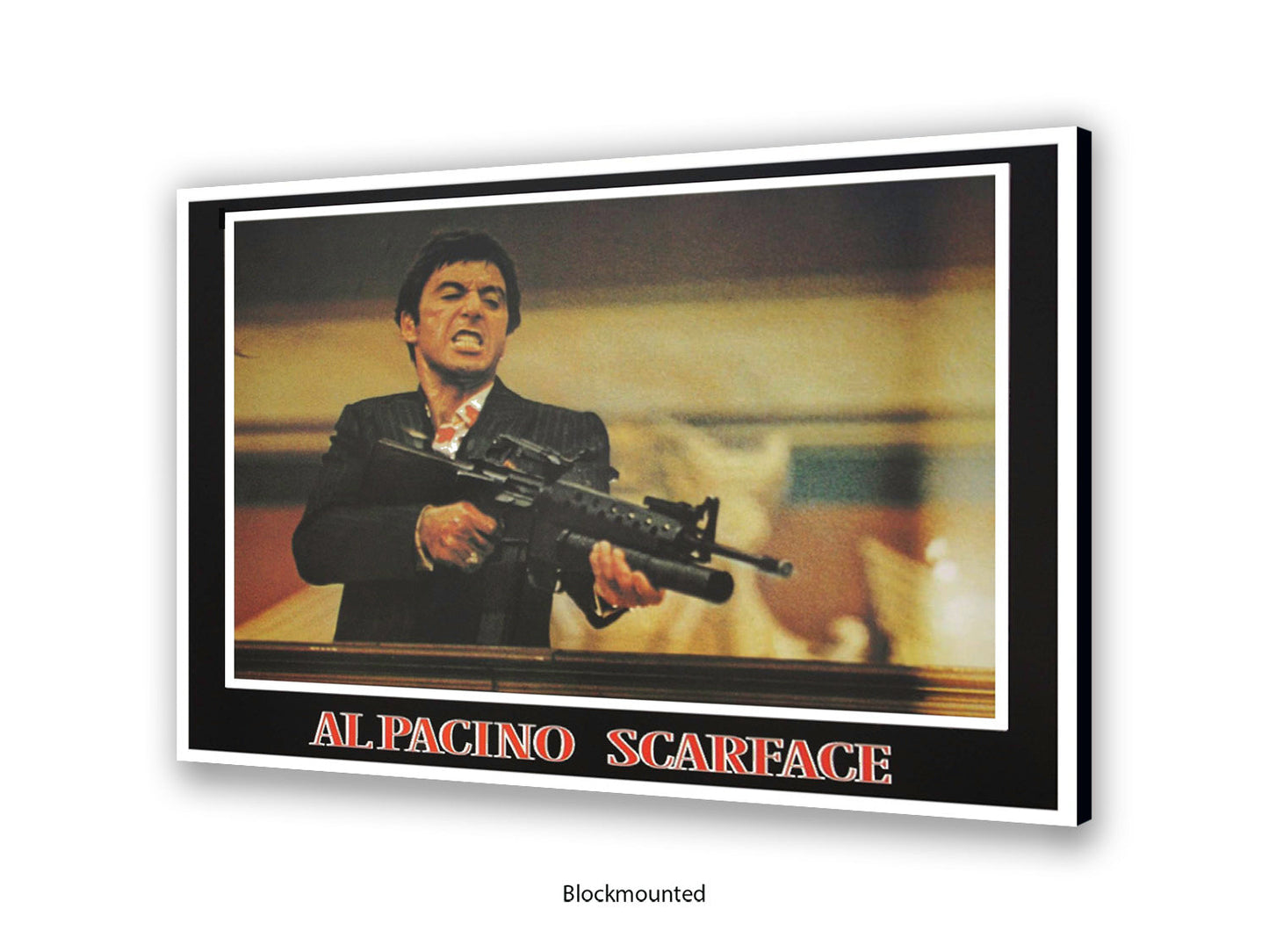 Scarface - Machine Gun - Very rare 1980 - One sheet poster