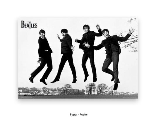 Beatles - Jumping Sefton Park | South Liverpool  - Poster