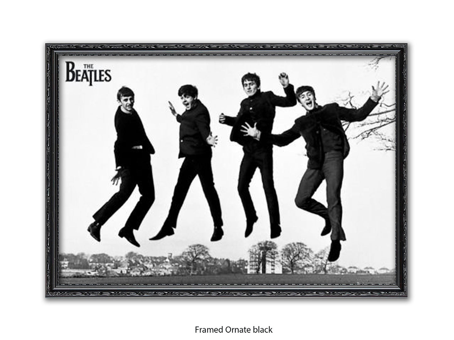 Beatles - Jumping Sefton Park | South Liverpool  - Poster