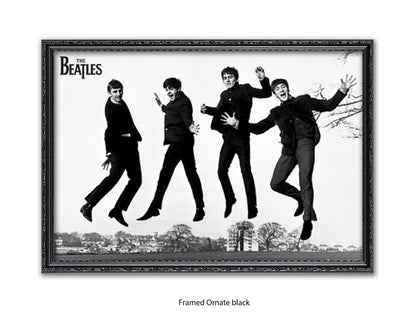 Beatles - Jumping Sefton Park | South Liverpool  - Poster