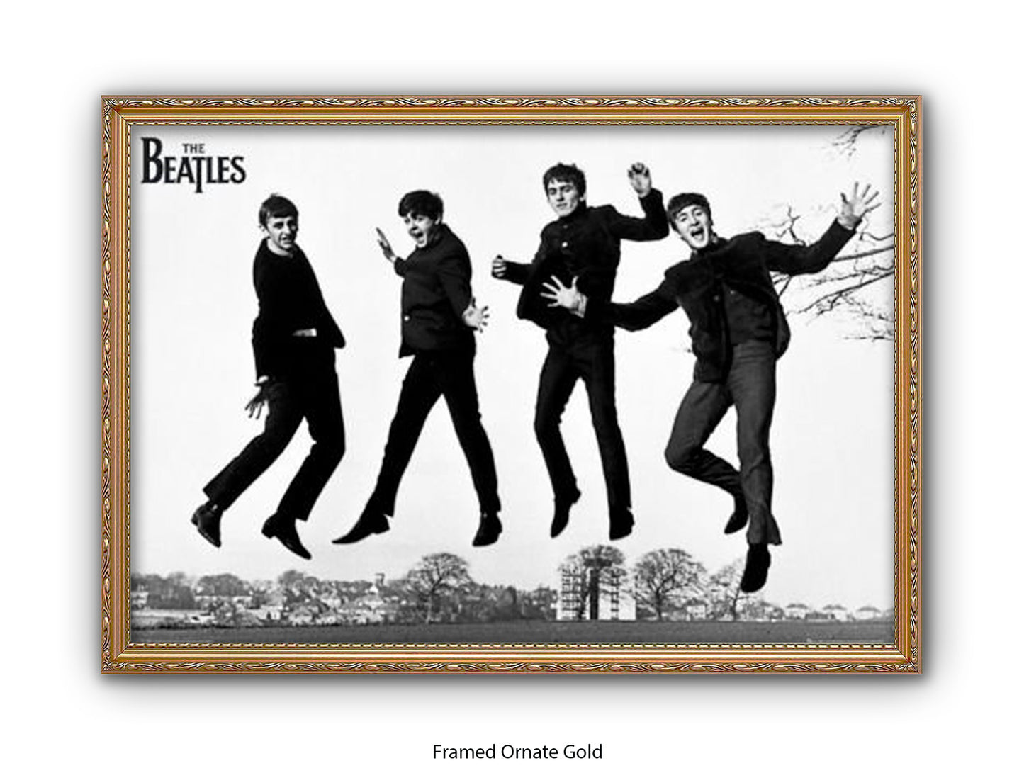 Beatles - Jumping Sefton Park | South Liverpool  - Poster