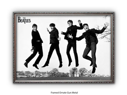 Beatles - Jumping Sefton Park | South Liverpool  - Poster