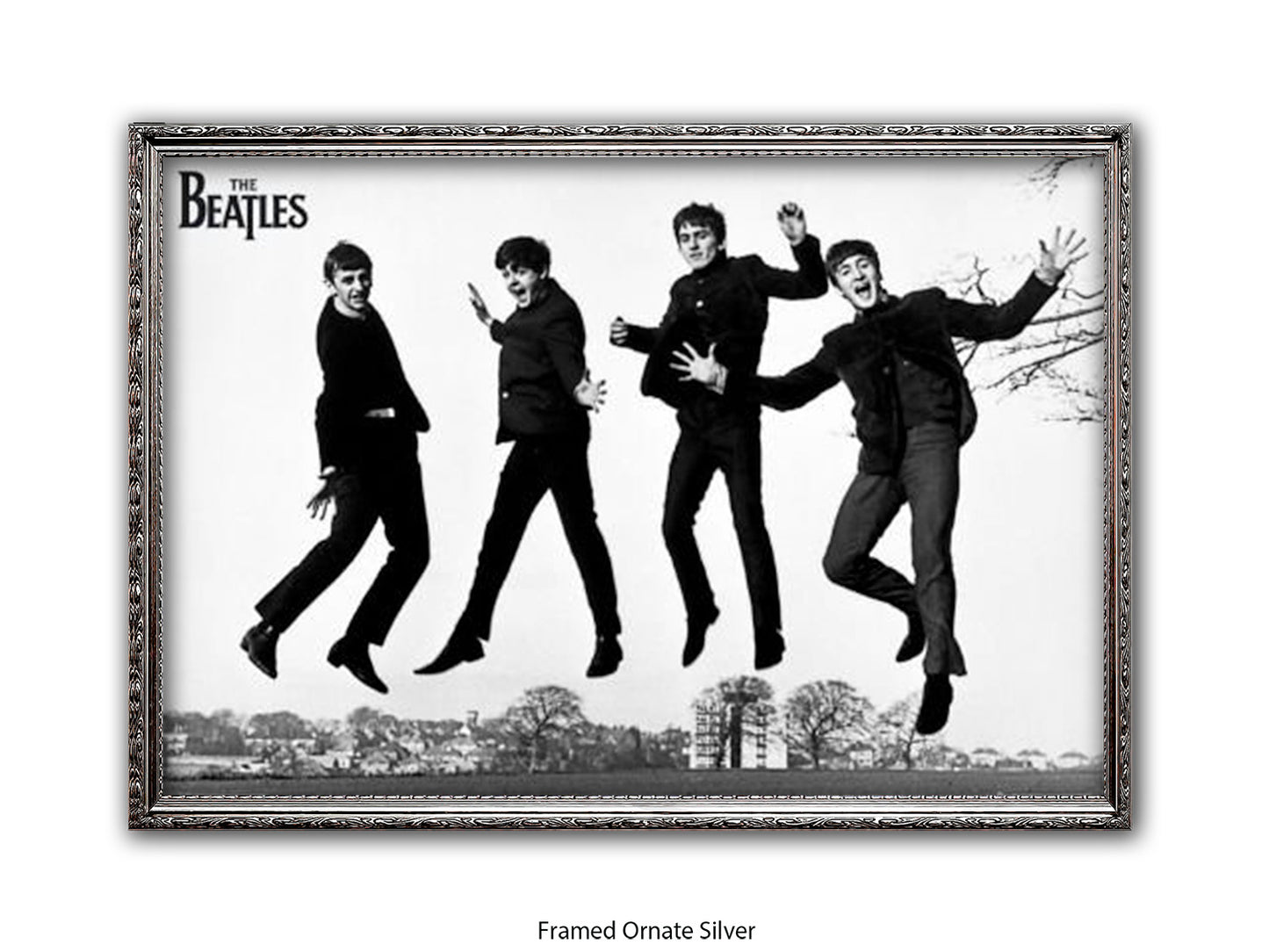 Beatles - Jumping Sefton Park | South Liverpool  - Poster