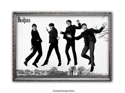 Beatles - Jumping Sefton Park | South Liverpool  - Poster