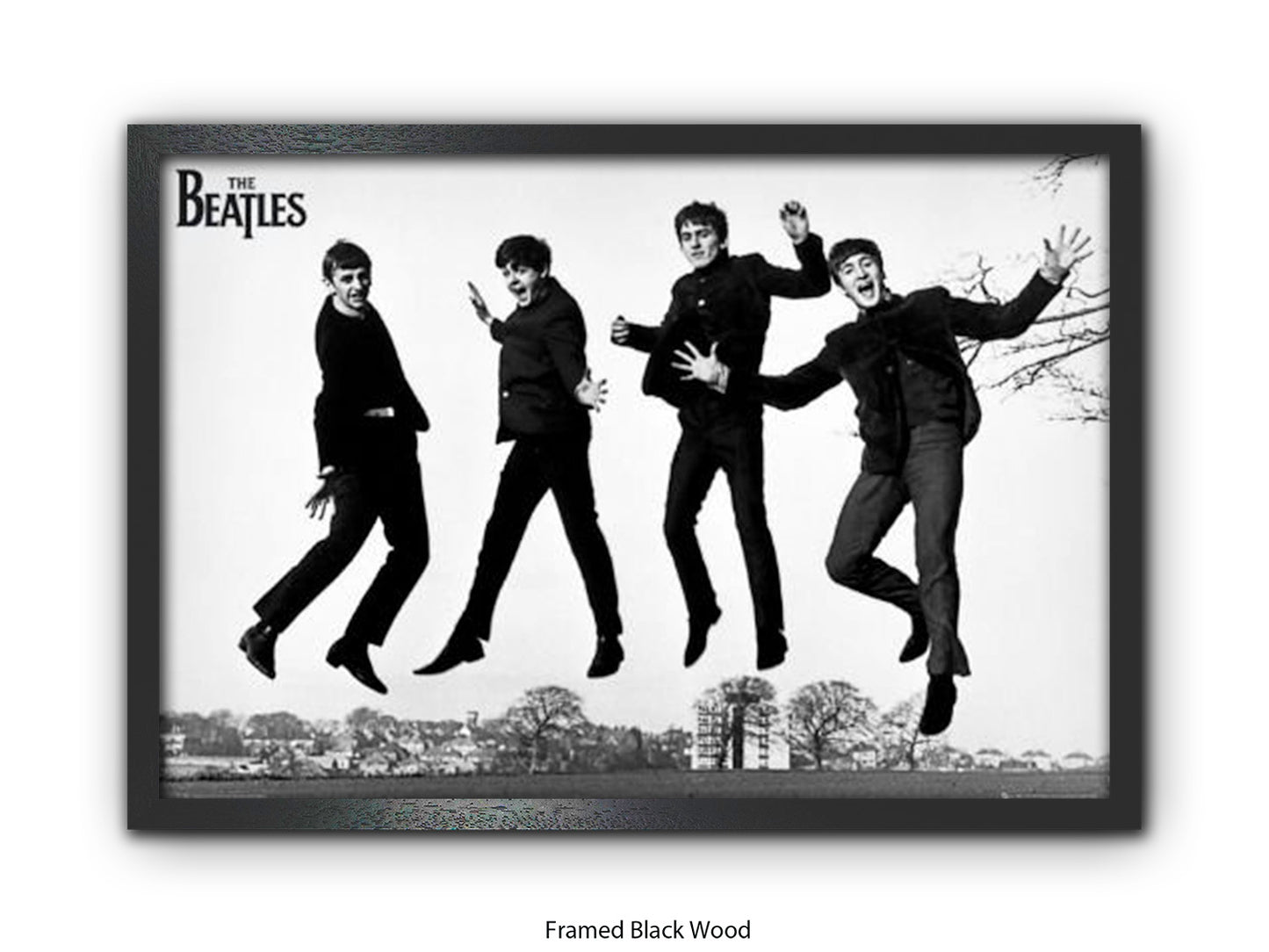 Beatles - Jumping Sefton Park | South Liverpool  - Poster
