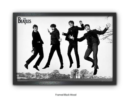 Beatles - Jumping Sefton Park | South Liverpool  - Poster