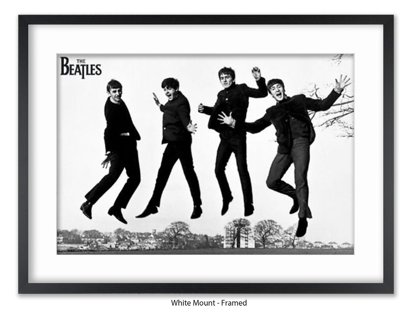 Beatles - Jumping Sefton Park | South Liverpool  - Poster