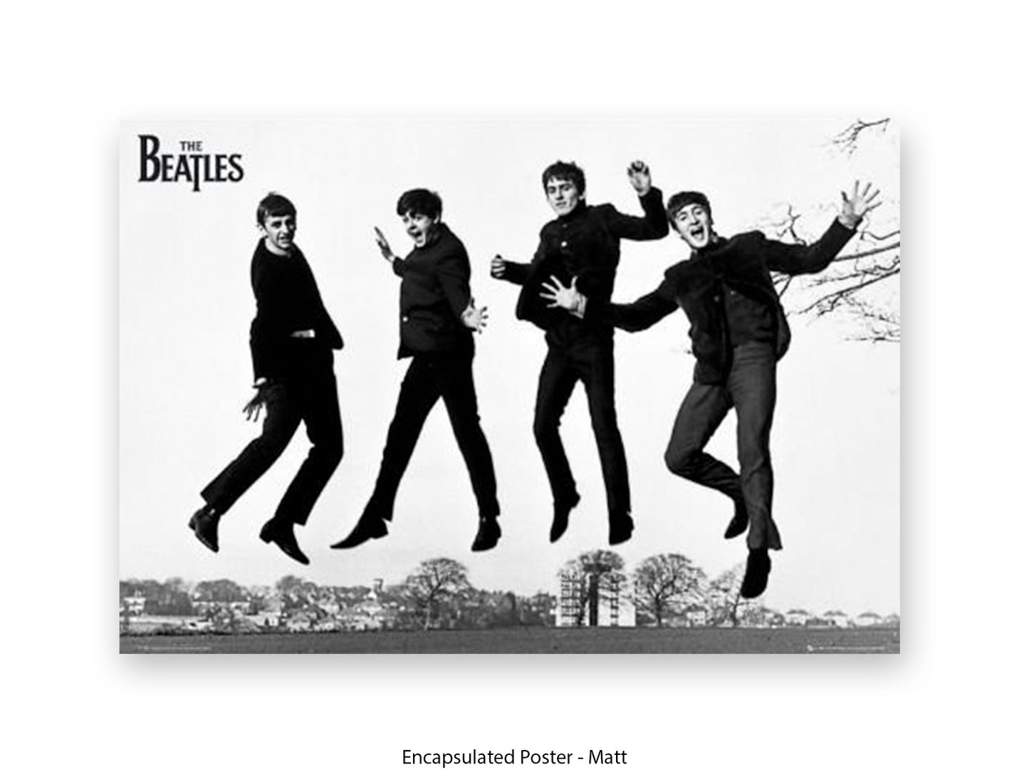 Beatles - Jumping Sefton Park | South Liverpool  - Poster