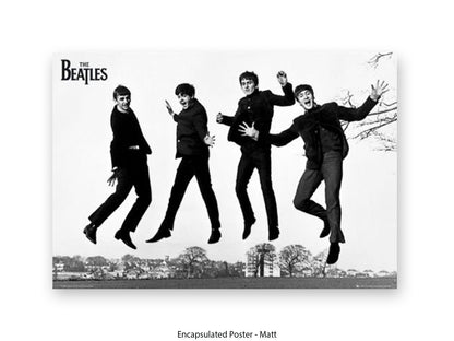 Beatles - Jumping Sefton Park | South Liverpool  - Poster