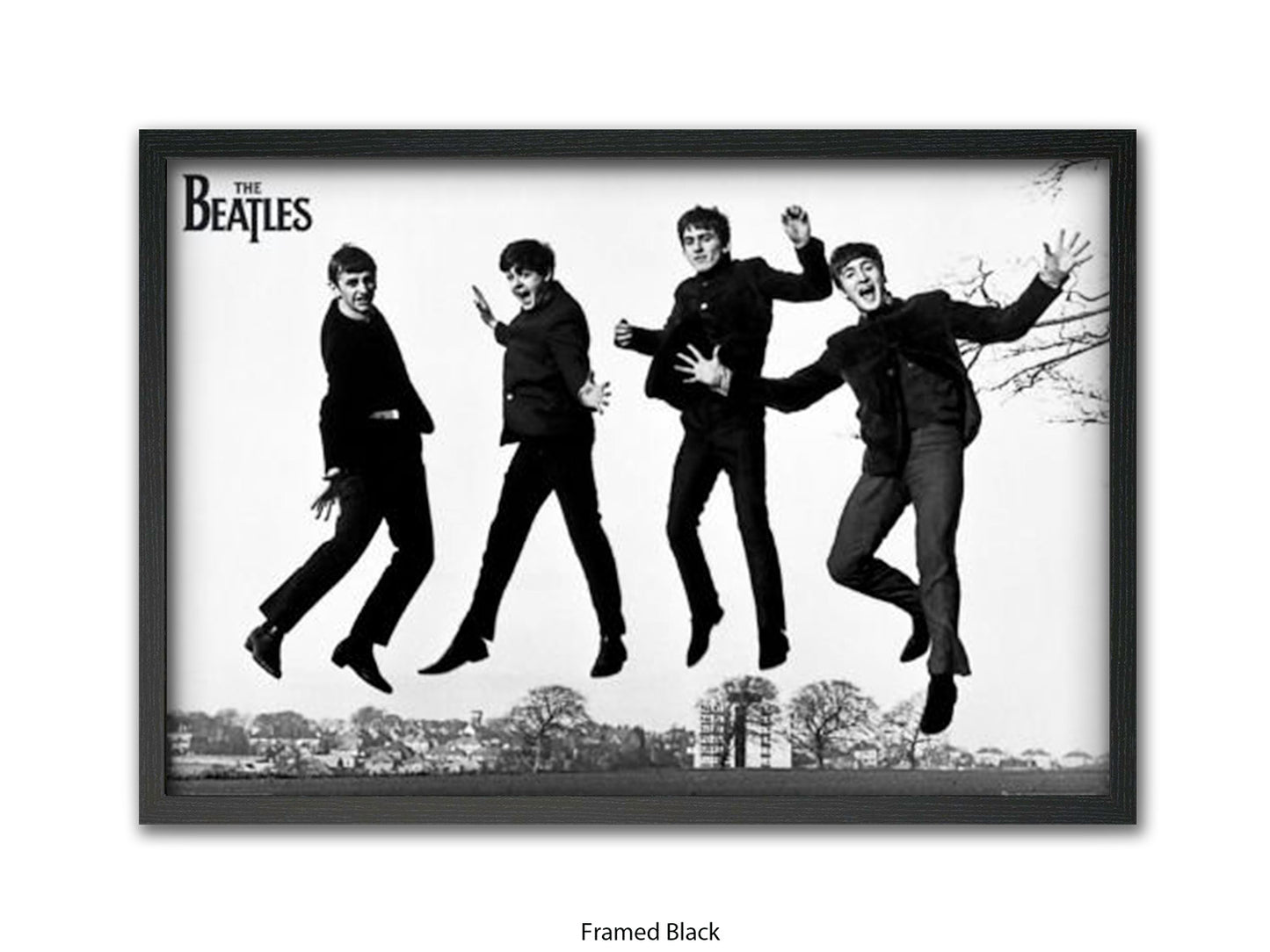 Beatles - Jumping Sefton Park | South Liverpool  - Poster