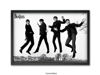 Beatles - Jumping Sefton Park | South Liverpool  - Poster