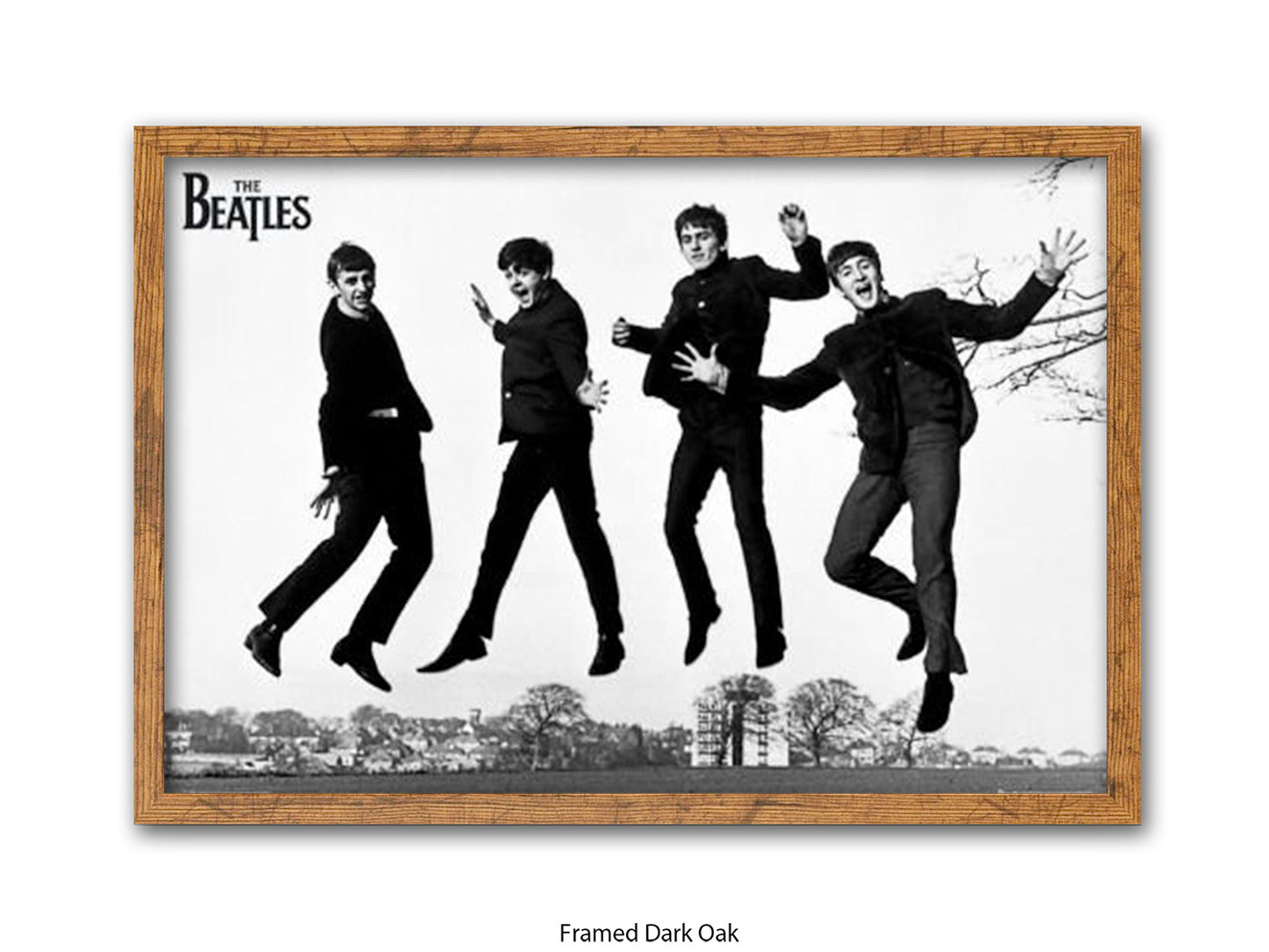 Beatles - Jumping Sefton Park | South Liverpool  - Poster