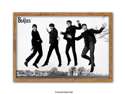 Beatles - Jumping Sefton Park | South Liverpool  - Poster