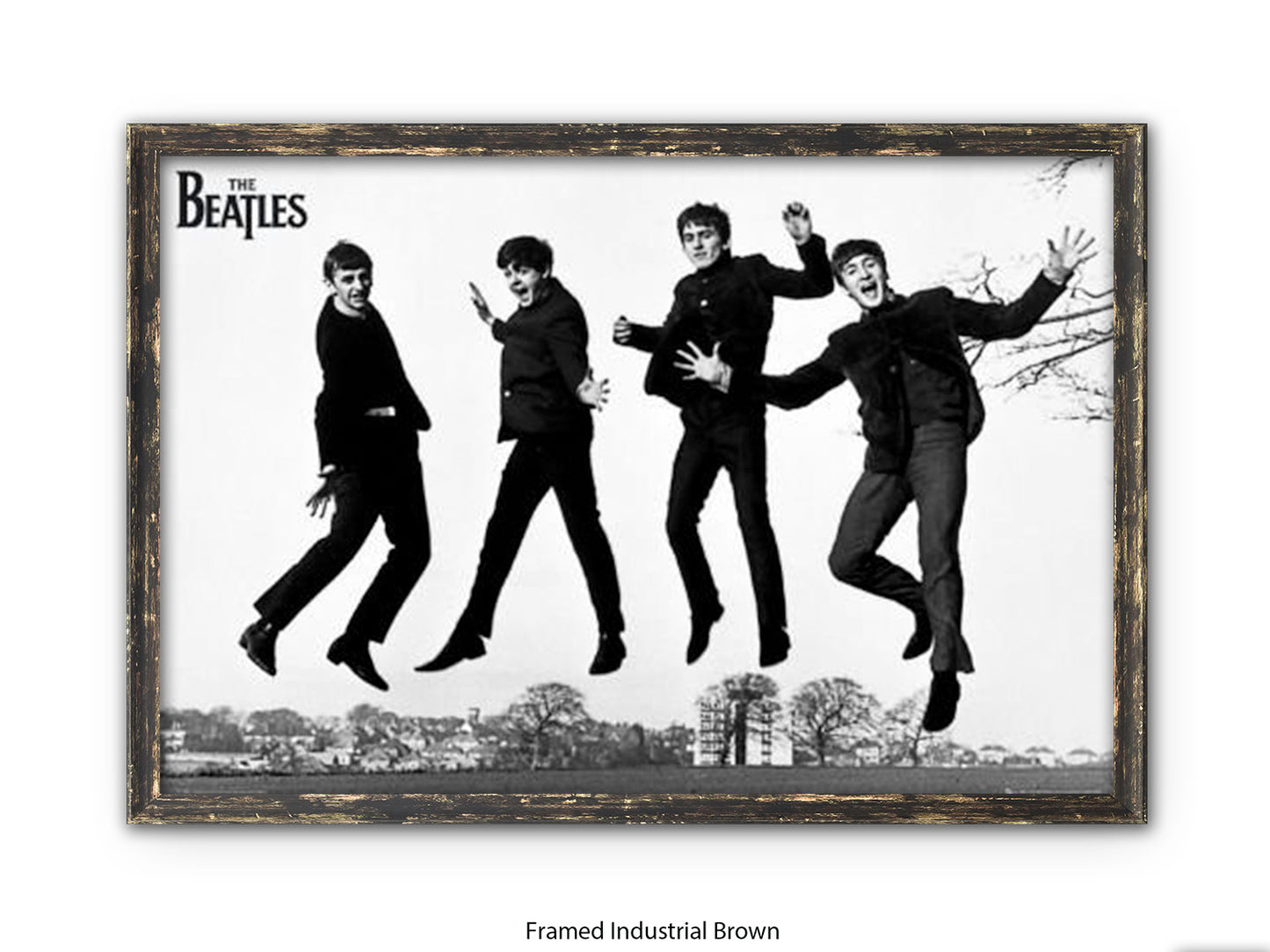 Beatles - Jumping Sefton Park | South Liverpool  - Poster