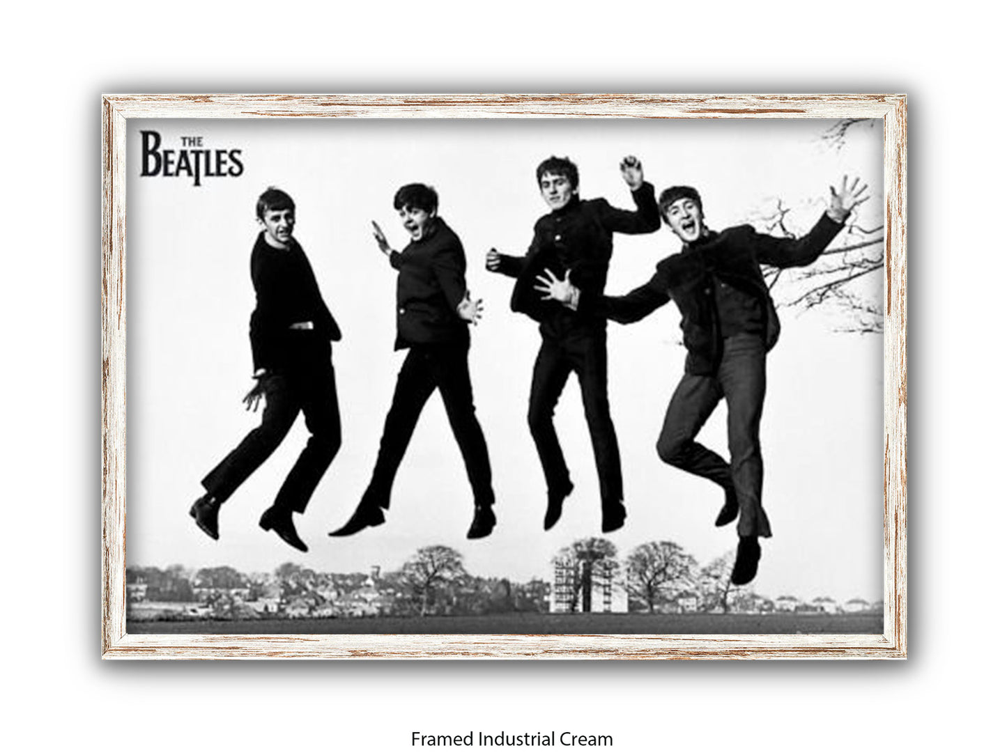 Beatles - Jumping Sefton Park | South Liverpool  - Poster