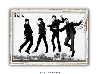 Beatles - Jumping Sefton Park | South Liverpool  - Poster