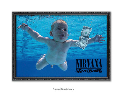 Nirvana - "NeverMind" Album Cover - Poster