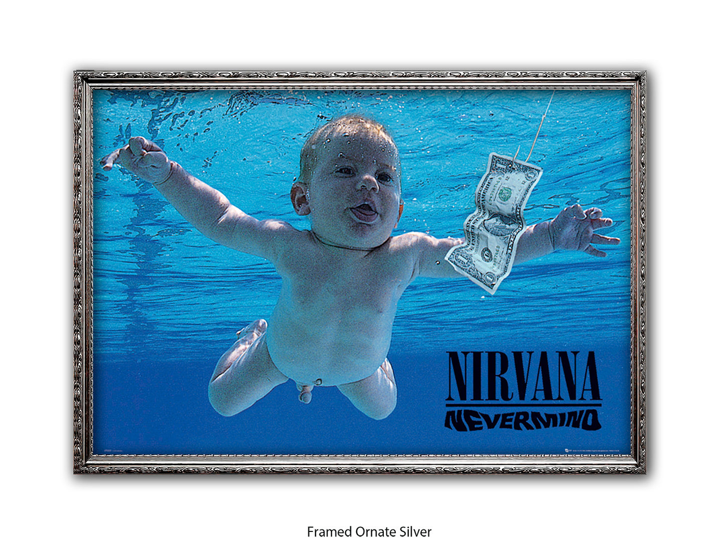 Nirvana - "NeverMind" Album Cover - Poster