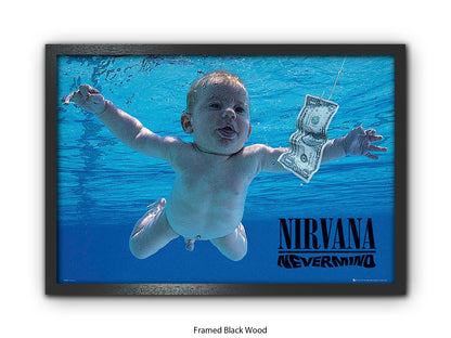 Nirvana - "NeverMind" Album Cover - Poster