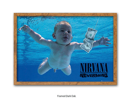 Nirvana - "NeverMind" Album Cover - Poster