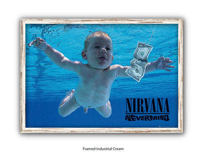 Nirvana - "NeverMind" Album Cover - Poster