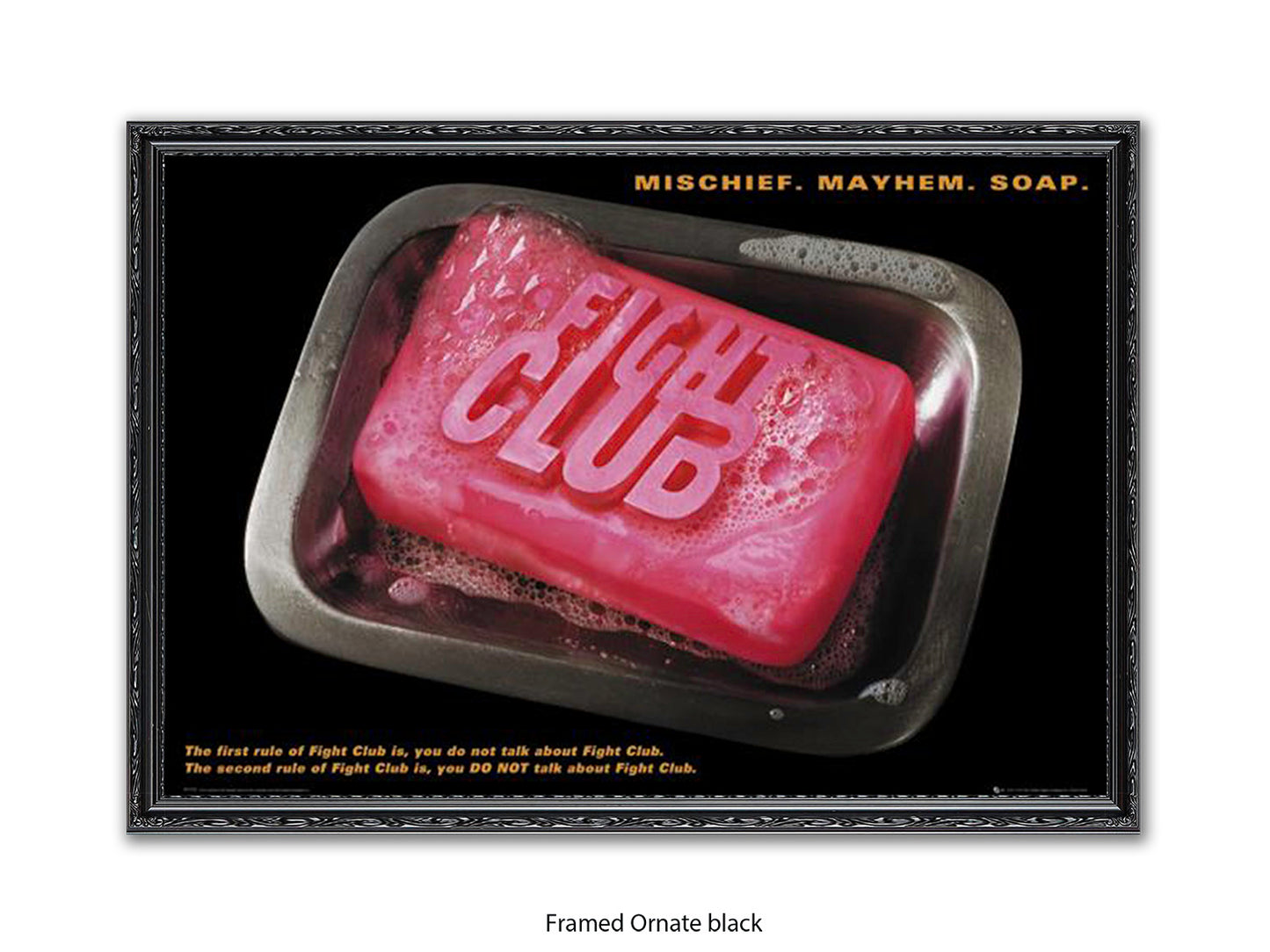 Fight Club - Mischief. Mayhem. Soap. Official  Poster