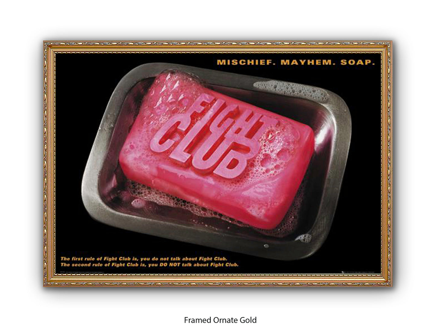 Fight Club - Mischief. Mayhem. Soap. Official  Poster
