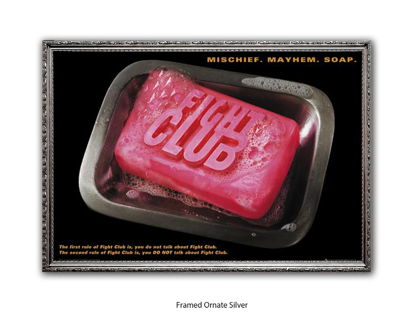 Fight Club - Mischief. Mayhem. Soap. Official  Poster