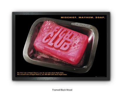 Fight Club - Mischief. Mayhem. Soap. Official  Poster