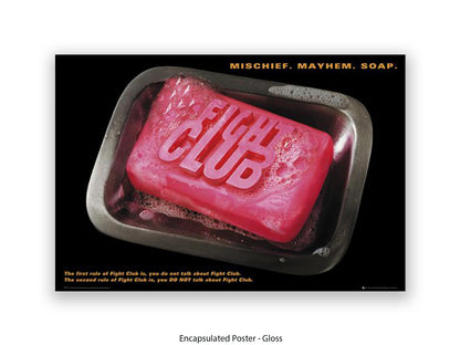 Fight Club - Mischief. Mayhem. Soap. Official  Poster