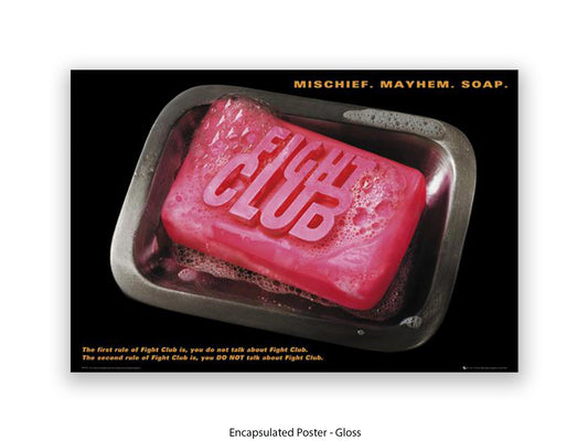 Fight Club - Mischief. Mayhem. Soap. Official  Poster