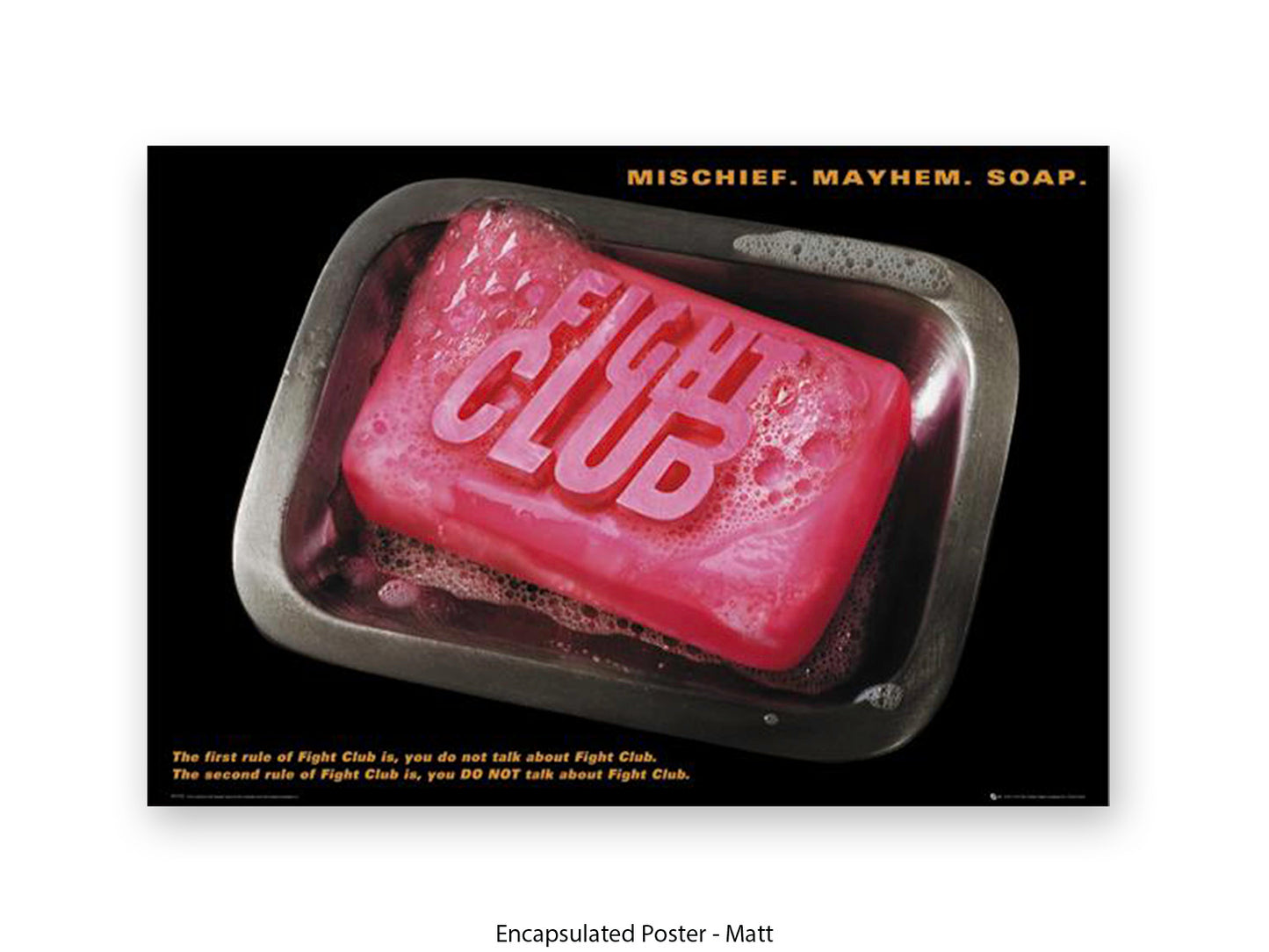 Fight Club - Mischief. Mayhem. Soap. Official  Poster