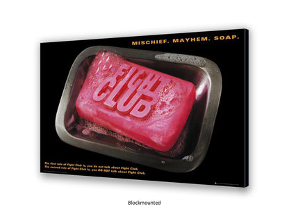 Fight Club - Mischief. Mayhem. Soap. Official  Poster